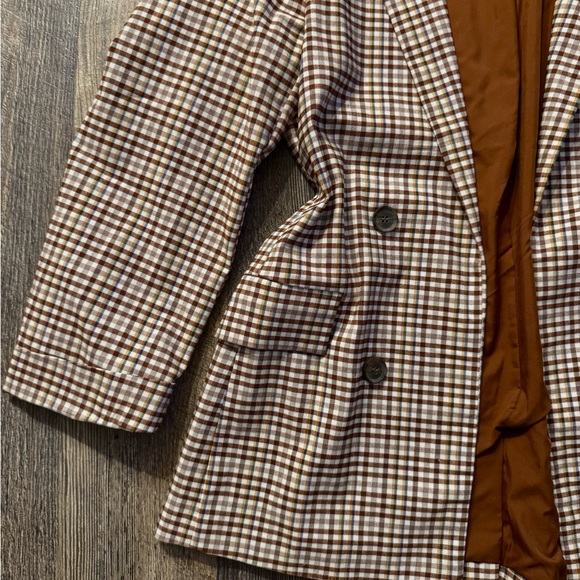 Women’s plaid blazer - Picture 2 of 2